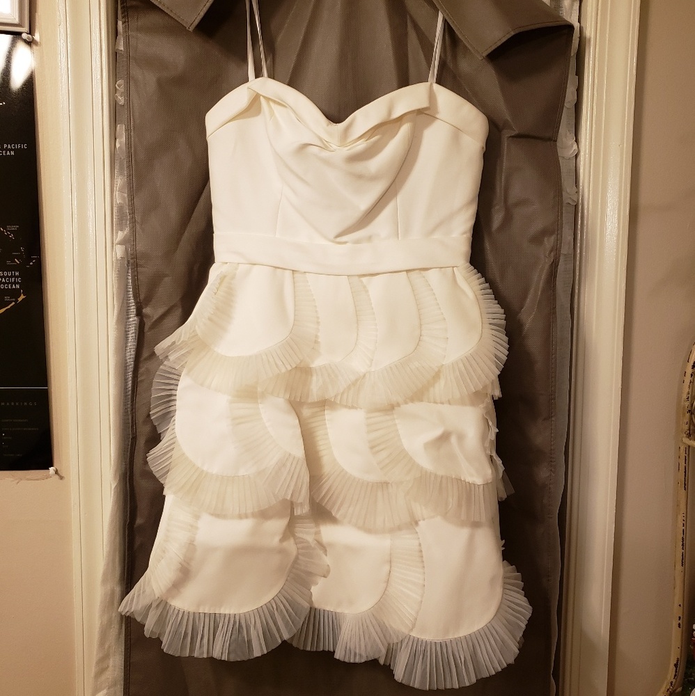 BCBG MaxAzria strapless dress